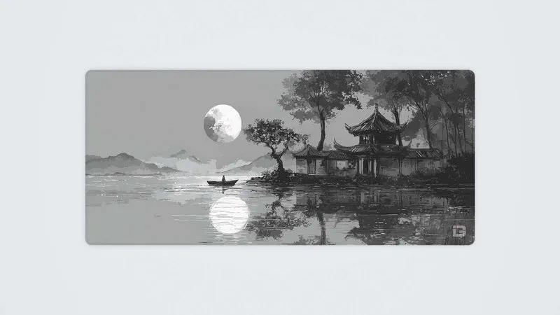 Japanisches Seeufer