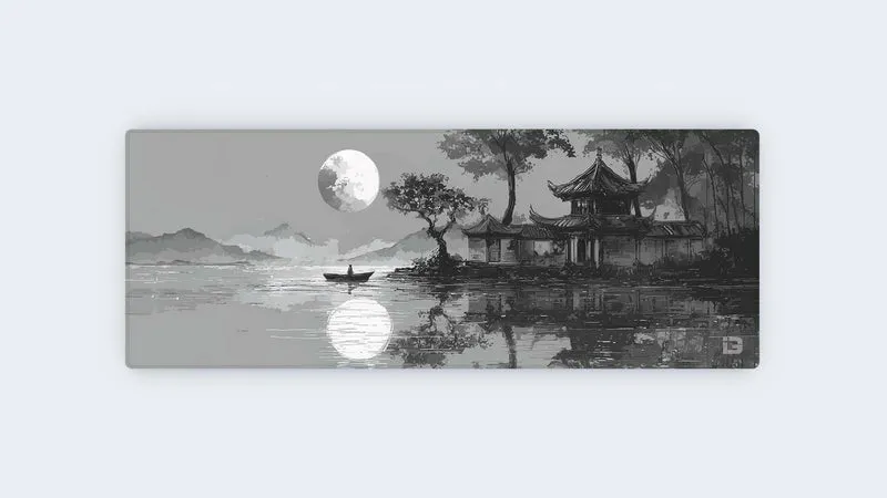 Japanisches Seeufer