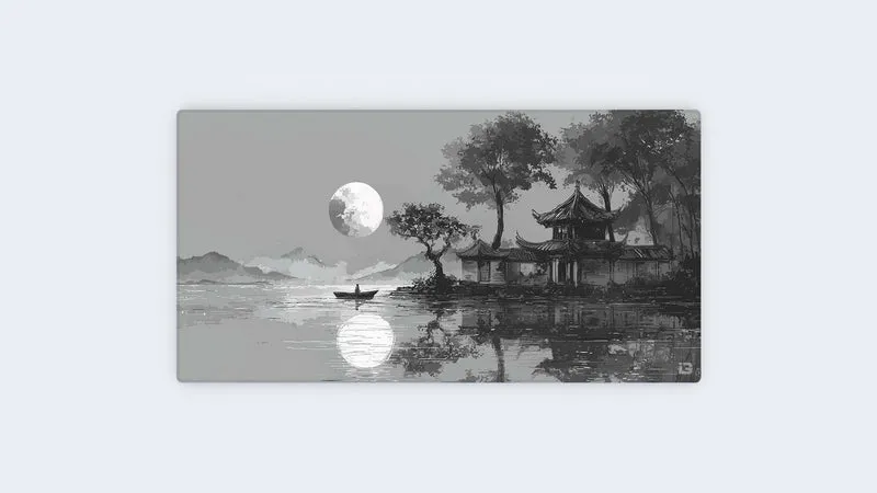 Japanisches Seeufer