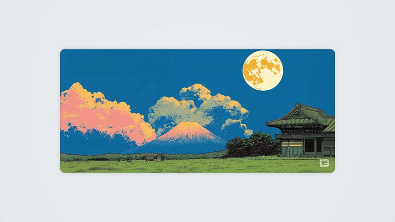Mount Fuji Retro