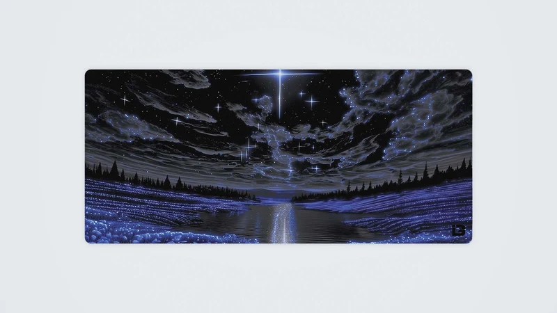 Mystische Sternenreflexion