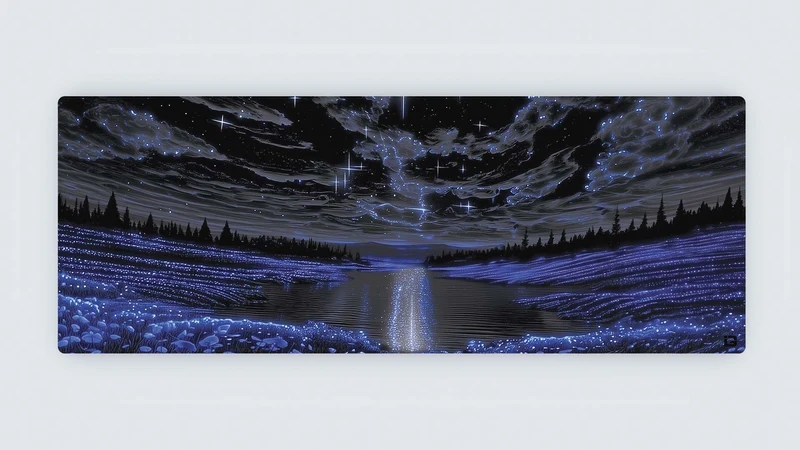 Mystische Sternenreflexion