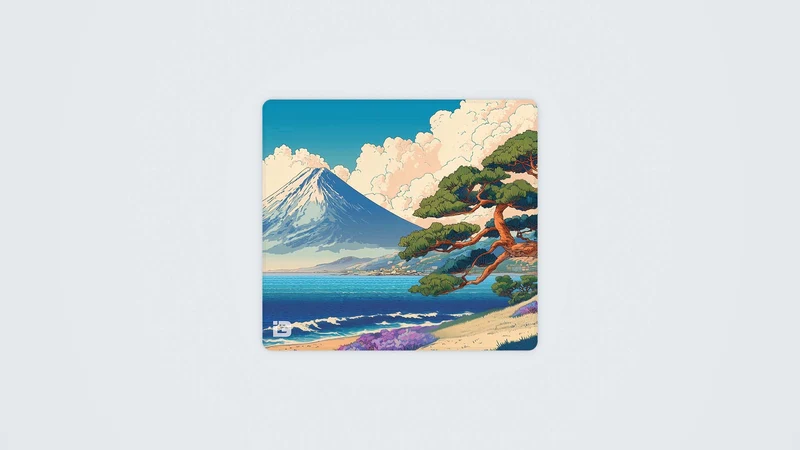 Japanische Küste