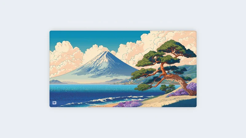 Japanische Küste