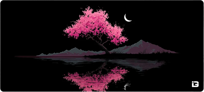 Japanische Kirschblütennacht