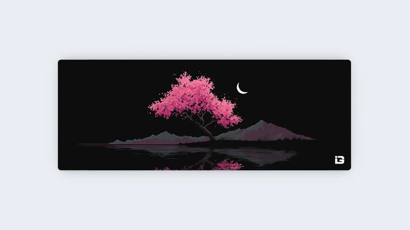 Japanische Kirschblütennacht