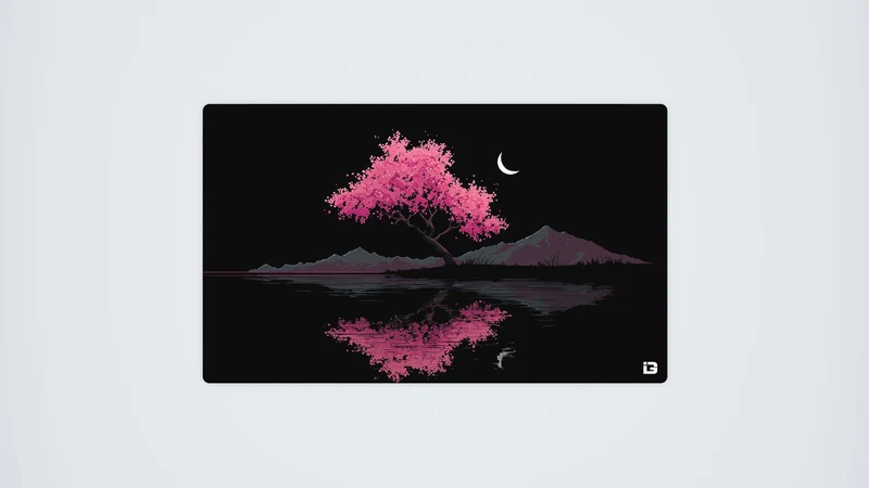 Japanische Kirschblütennacht