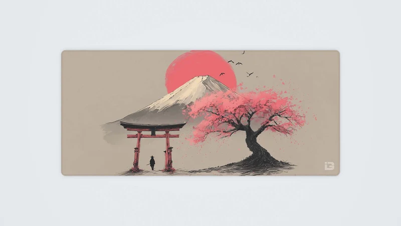 Japanisches Fuji Torii