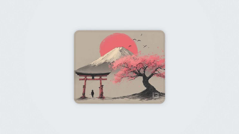 Japanisches Fuji Torii