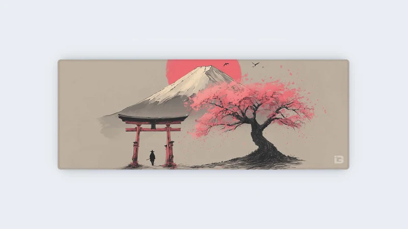 Japanisches Fuji Torii