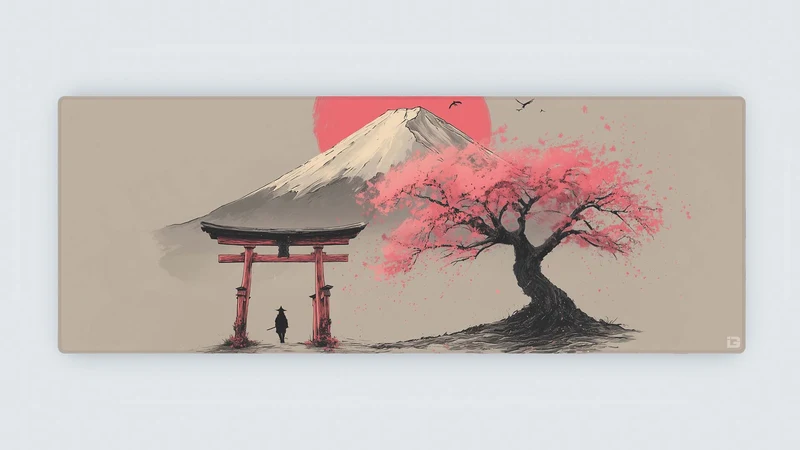 Japanisches Fuji Torii