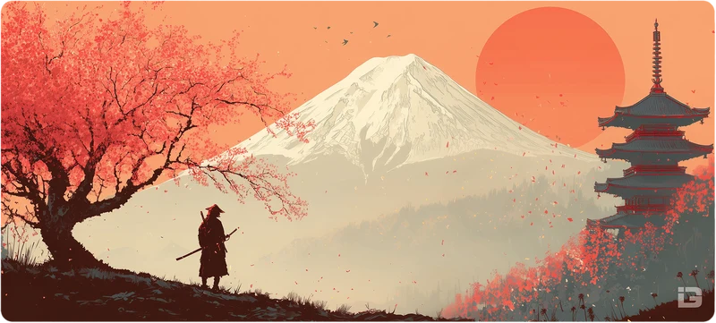 Crimson Samurai Sunset