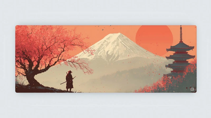 Crimson Samurai Sunset