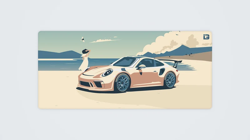 GT3 RS am Strand