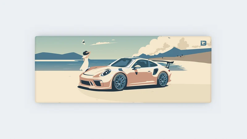 GT3 RS am Strand