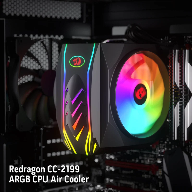 HODUR C219 ARGB Single Tower CPU Air Cooler
