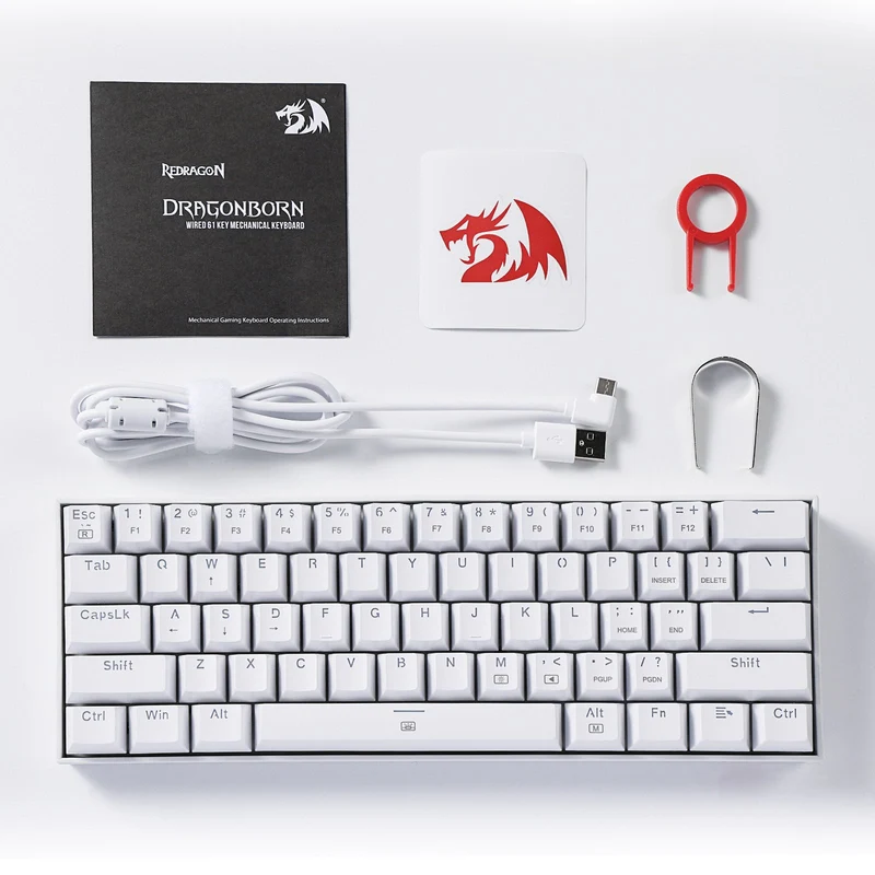 (Open-box) DRAGONBORN K630 Wired 60% Keyboard