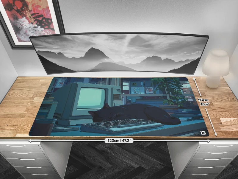 Lofi Schlafende Katze