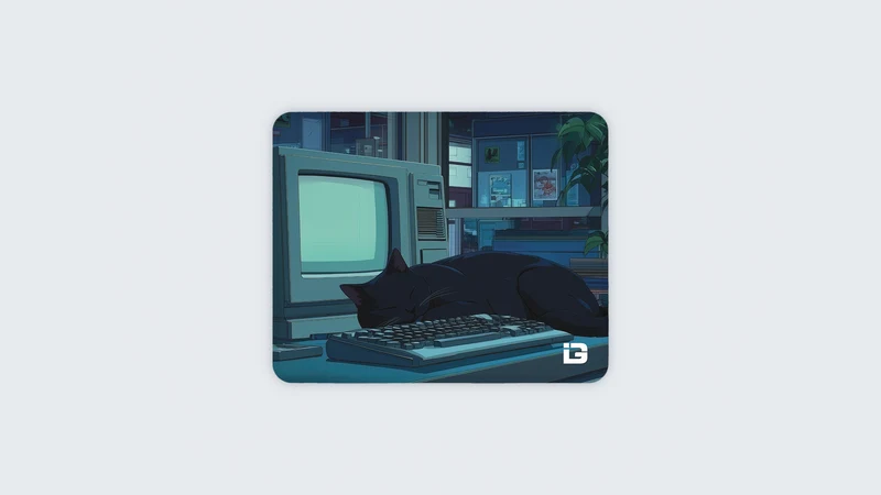 Lofi Schlafende Katze