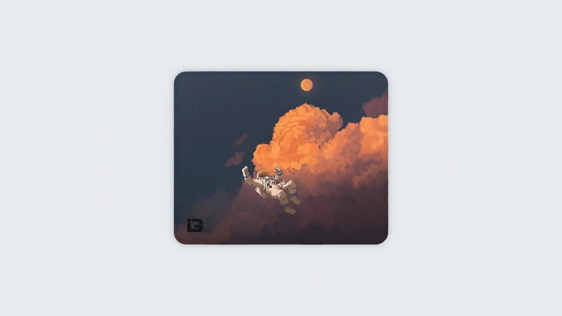 Nachthimmel-Astronaut