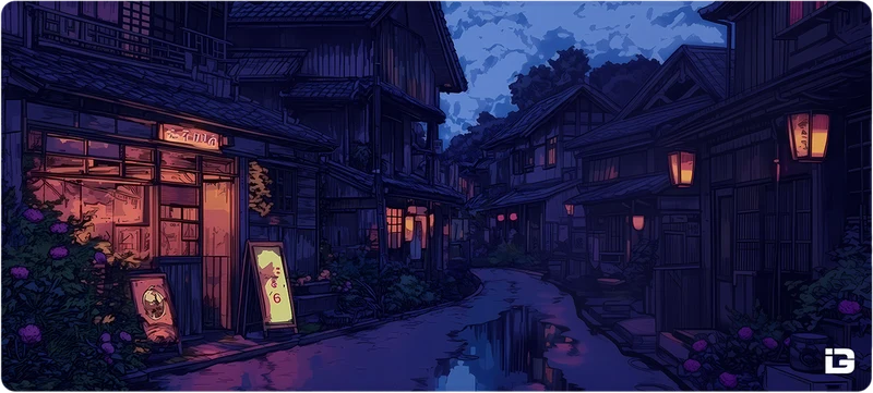 Japanische Altstadt