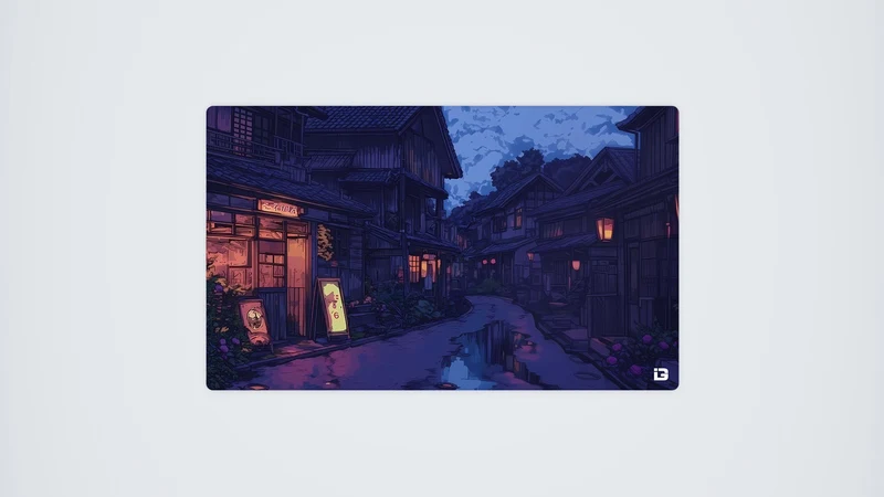 Japanische Altstadt