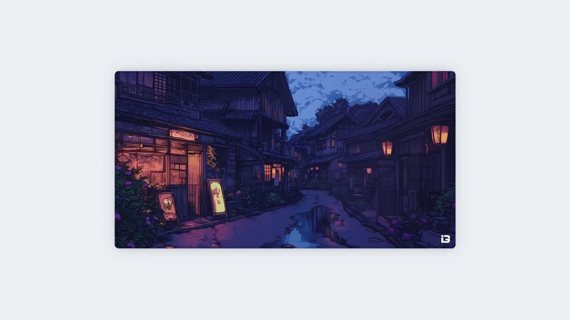 Japanische Altstadt