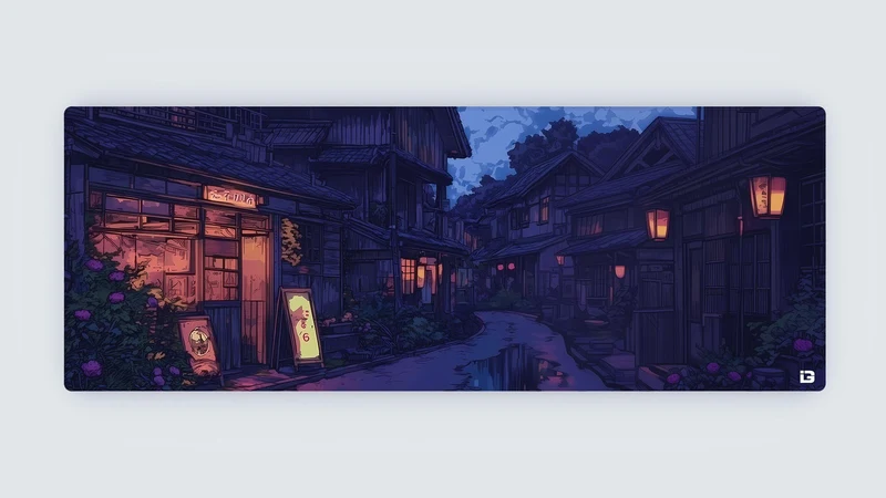 Japanische Altstadt