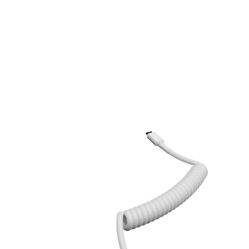 Glorious Coiled Cable Ghost White