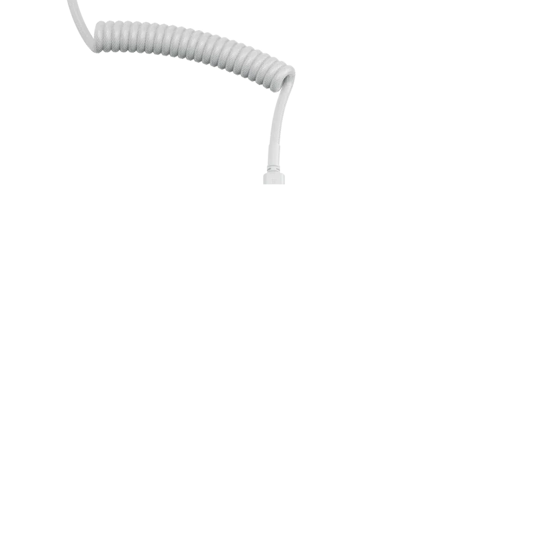 Glorious Coiled Cable Ghost White