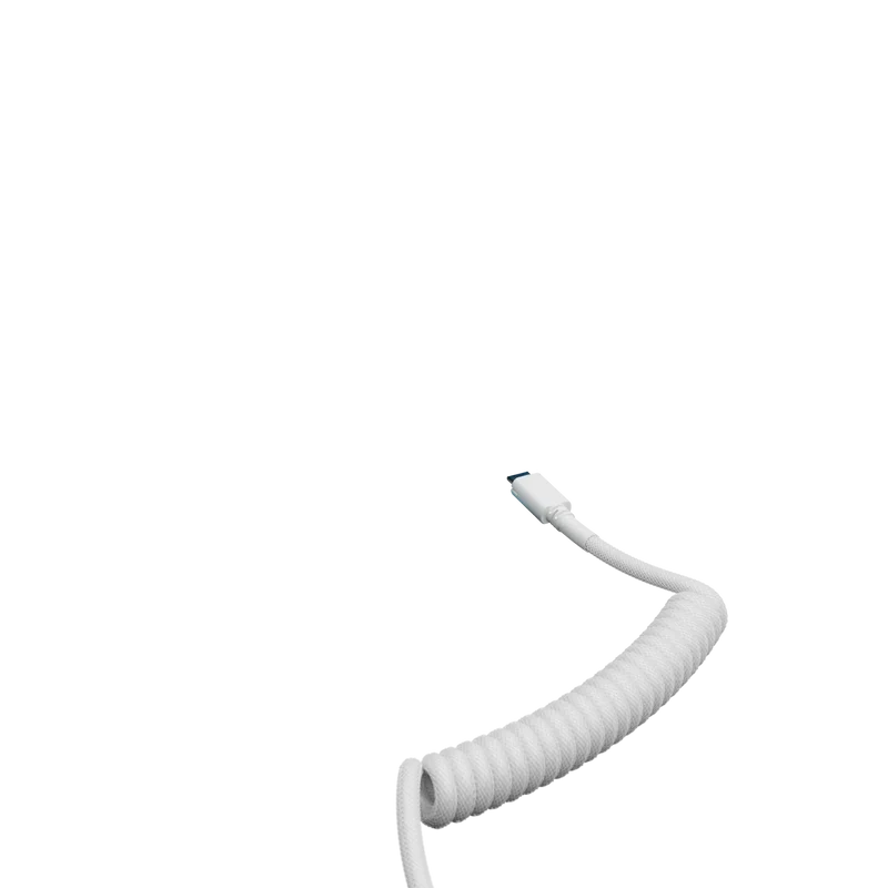 Glorious Coiled Cable Ghost White