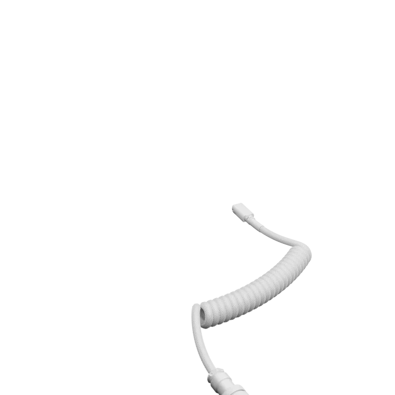 Glorious Coiled Cable Ghost White