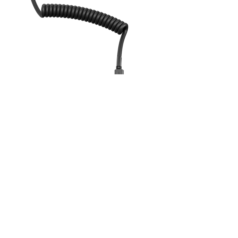 Glorious Coiled Cable Phantom Black