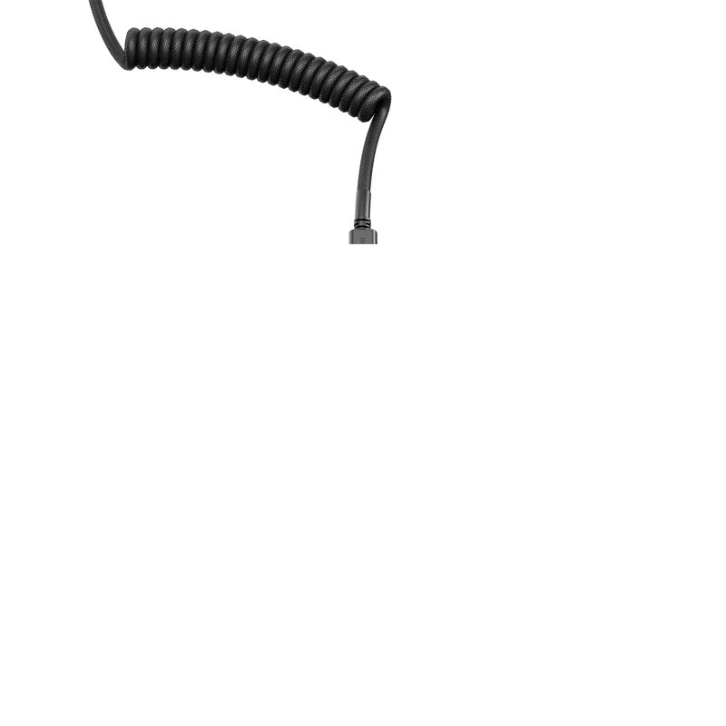 Glorious Coiled Cable Phantom Black