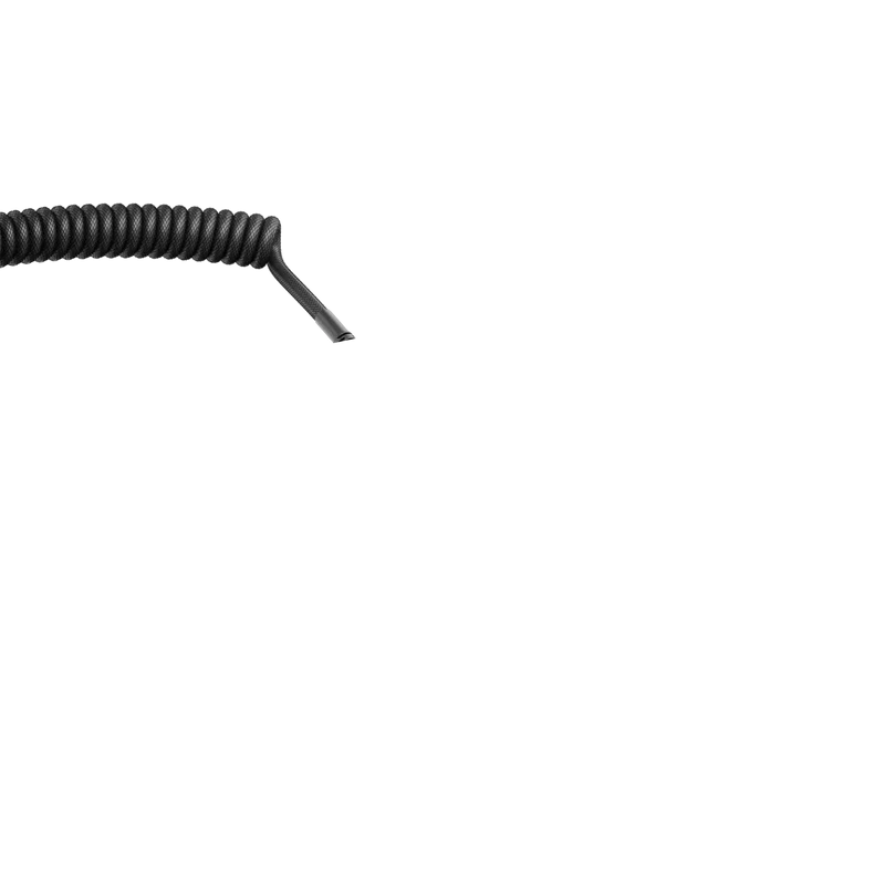 Glorious Coiled Cable Phantom Black