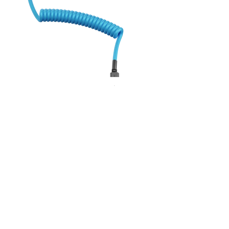 Glorious Coiled Cable Electric Blue