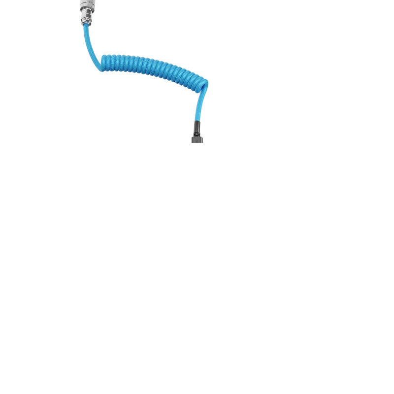 Glorious Coiled Cable Electric Blue
