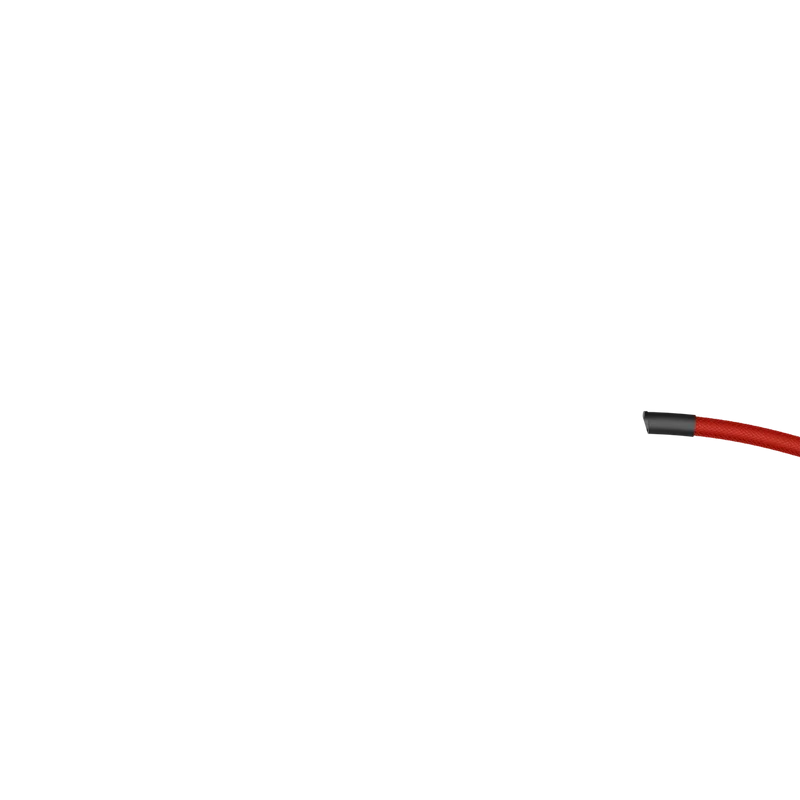 Glorious Coiled Cable Crimson Red