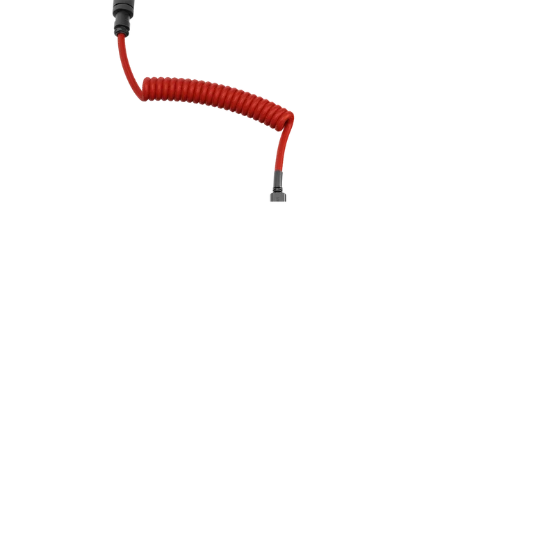 Glorious Coiled Cable Crimson Red