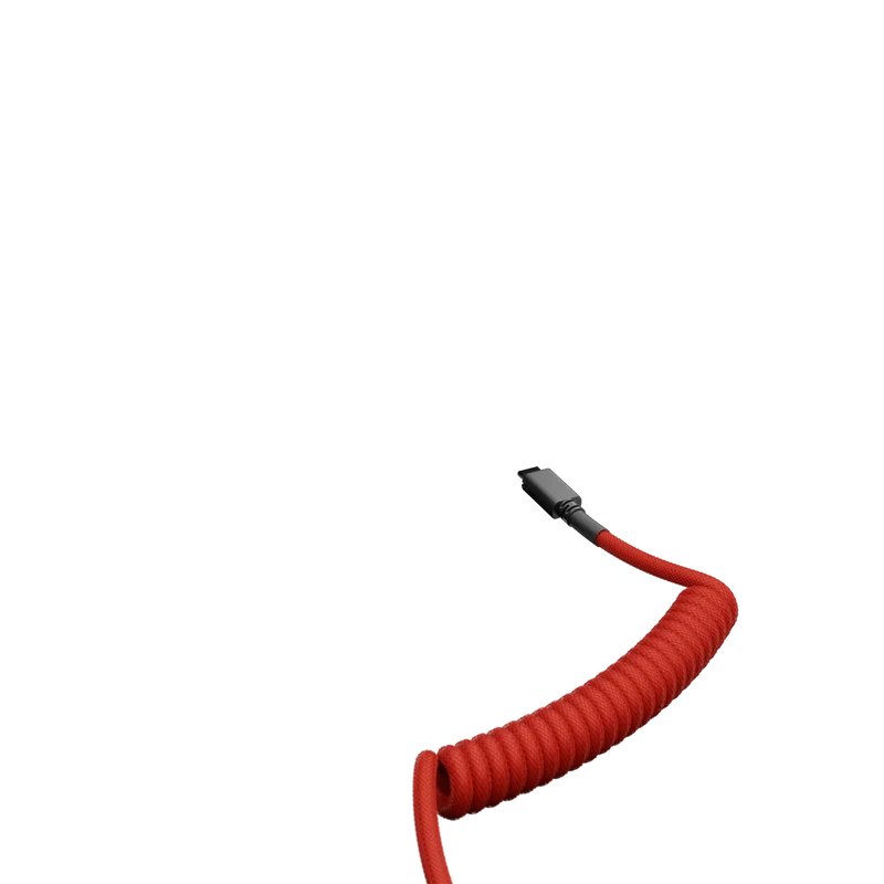 Glorious Coiled Cable Crimson Red