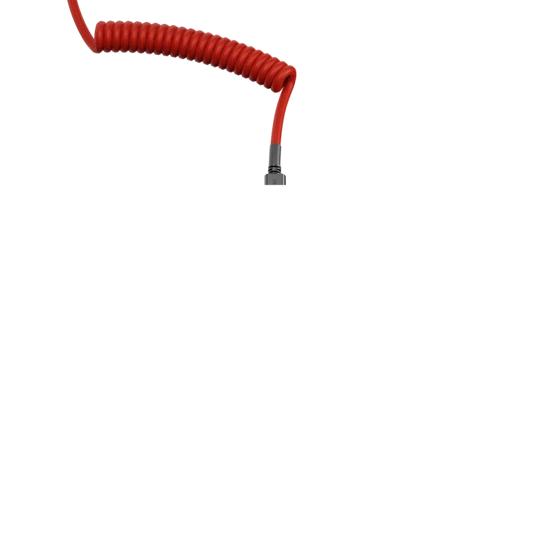 Glorious Coiled Cable Crimson Red