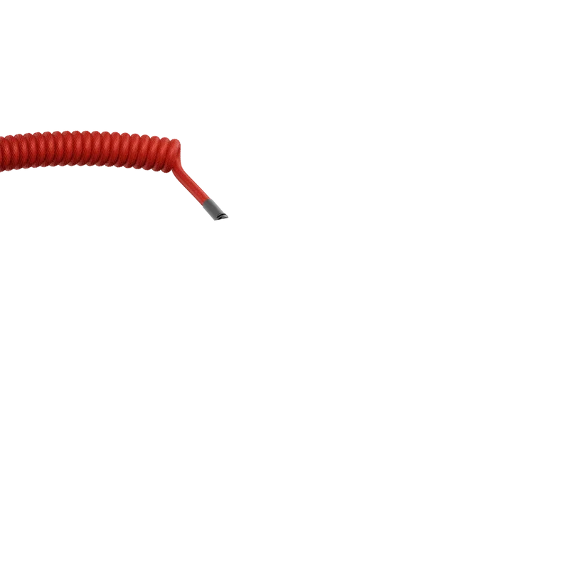Glorious Coiled Cable Crimson Red