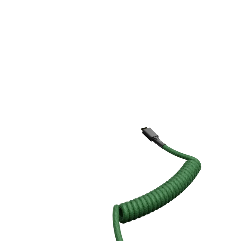 Glorious Coiled Cable Forest Green