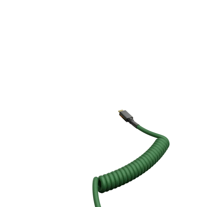 Glorious Coiled Cable Forest Green