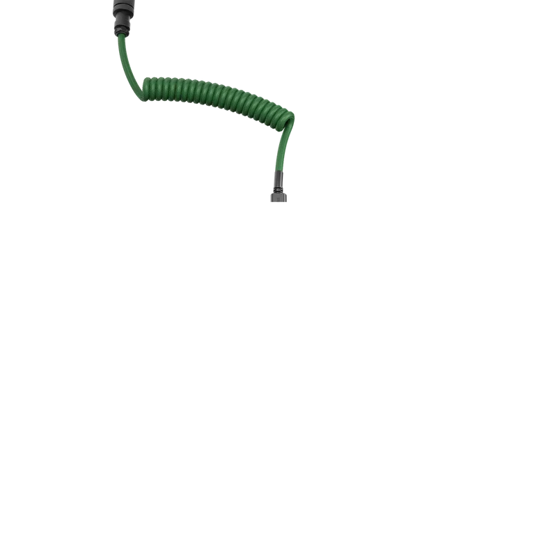 Glorious Coiled Cable Forest Green
