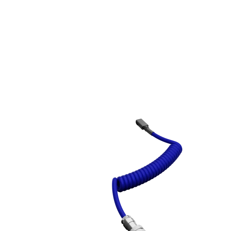 Glorious Coiled Cable Cobalt Blue