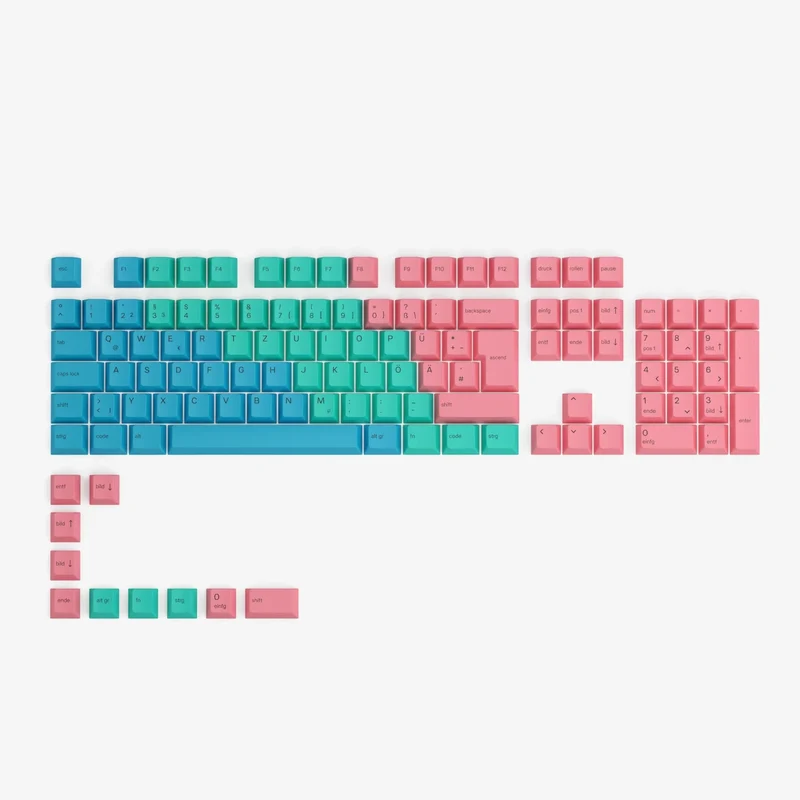 GPBT Pastel Dye Sublimated Keycaps