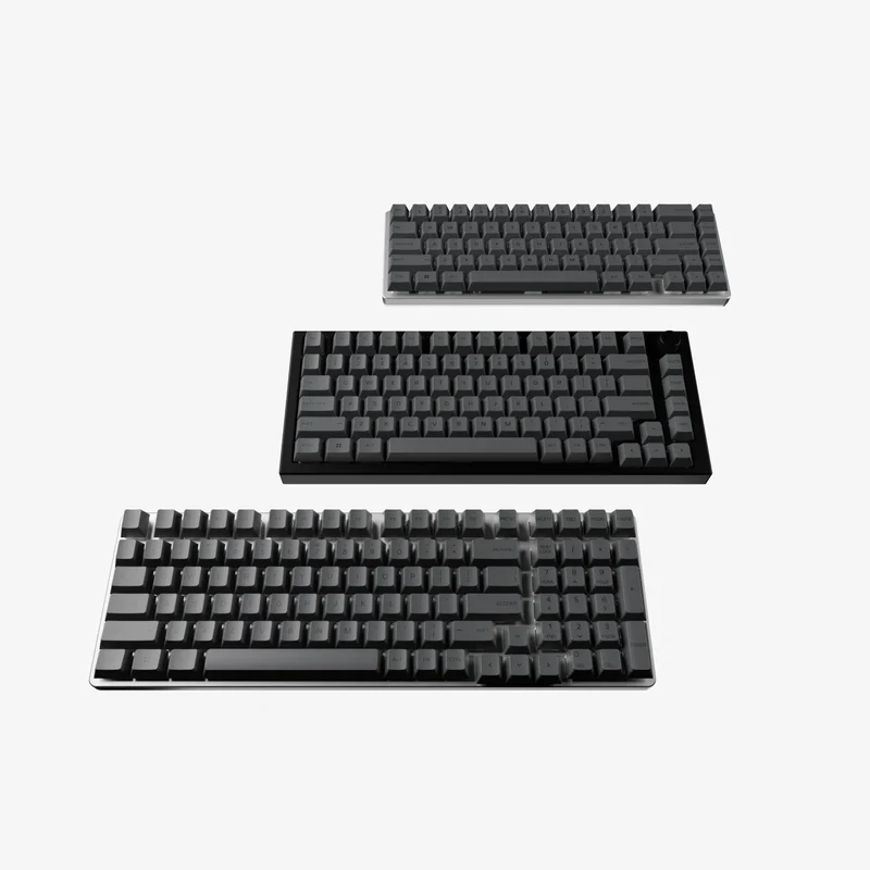 GPBT Black Ash V1 Dye Sublimated Keycaps