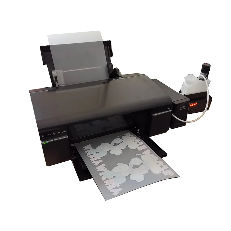 Small Business Machine Ideas Dtf Impresora A4 L8050 Dtf Printer with White Ink Circulation System for Epsn L805 Printer