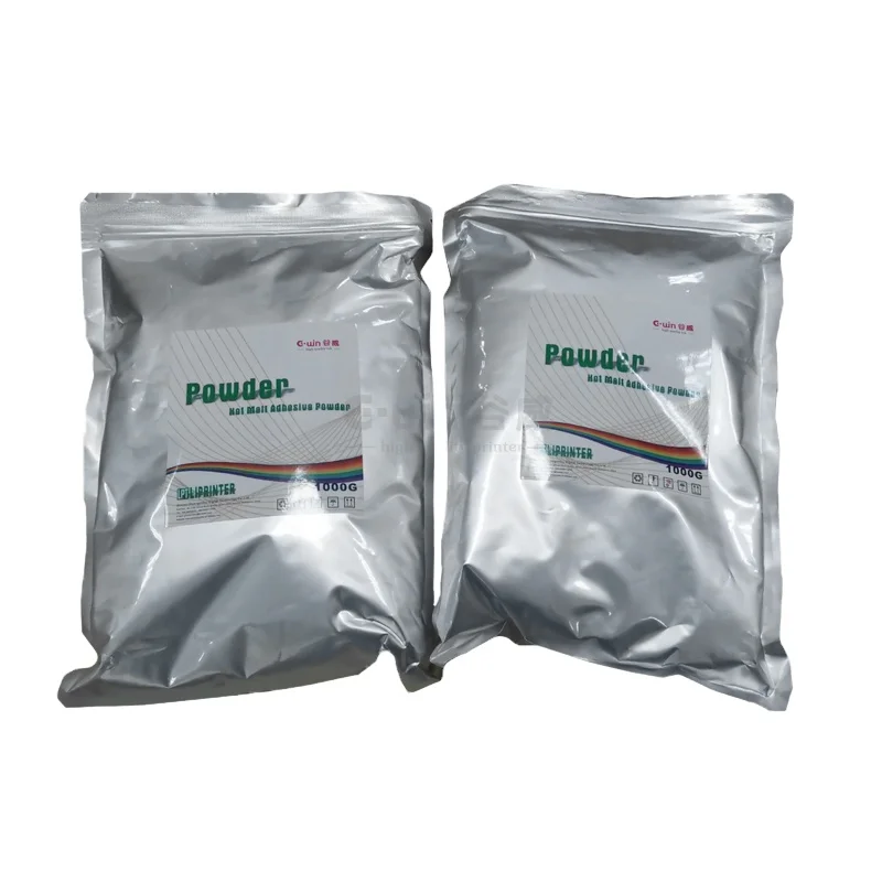 GWIN Hot Melt Powder White for Tshirt DTF Pet Film Printer Transfer Adhesive Glue 1Kg/bag 100% Tpu Powder